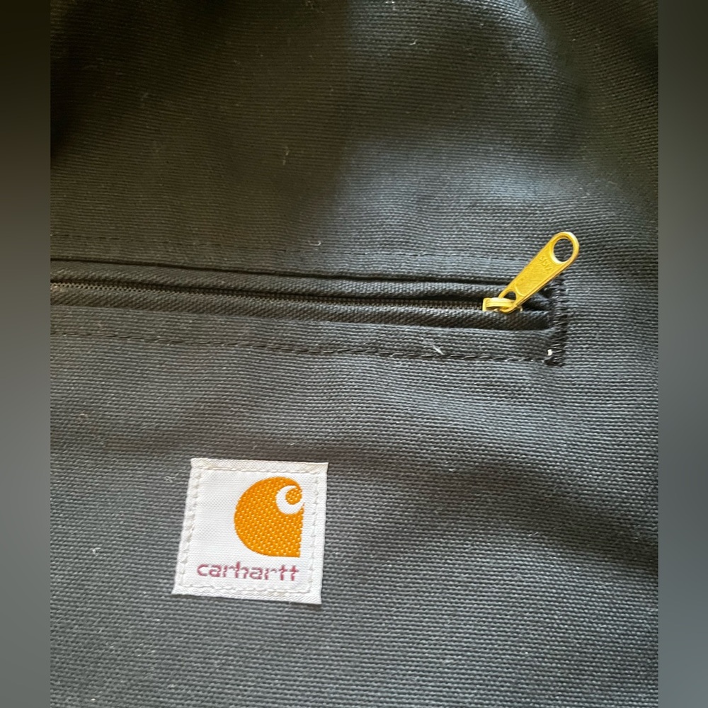 Carhartt Black Jacket Vintage J01 BLK 48 - Picture 4 of 16